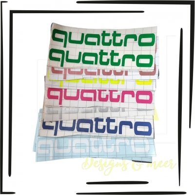 Quattro Sticker 